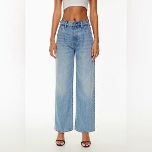 Denim Forum The Belinda Wide Leg Jeans